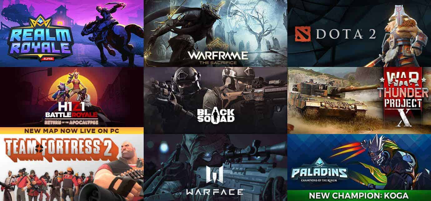 The Best Free PC Games for 2020